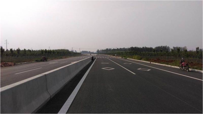 S104郑常线杜村至西水寨村段大修项目 主体工程完工